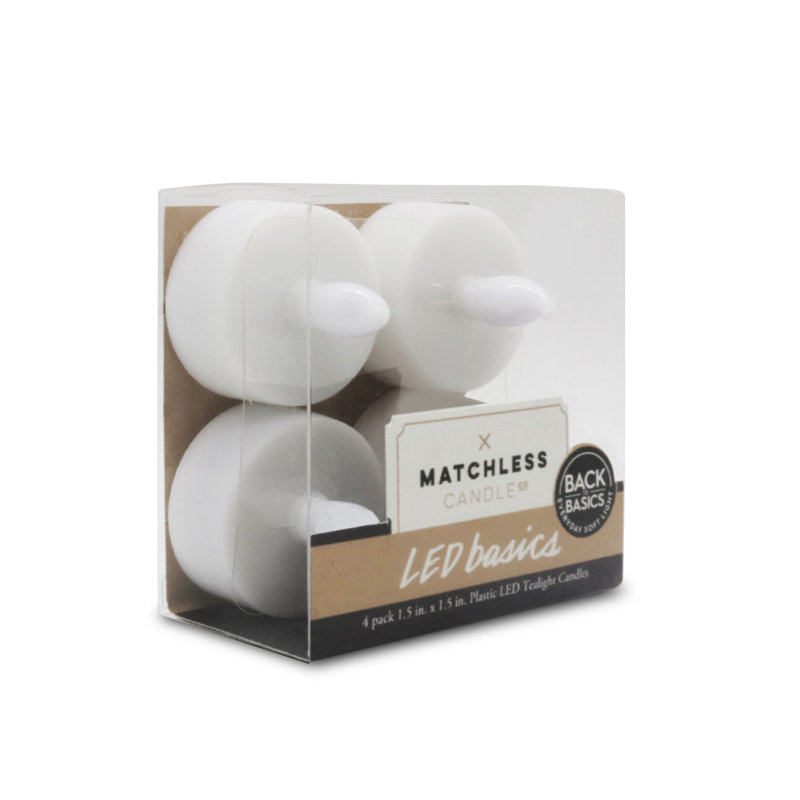 Matchless Candle Unscented Flameless Tealight Candle Wayfair